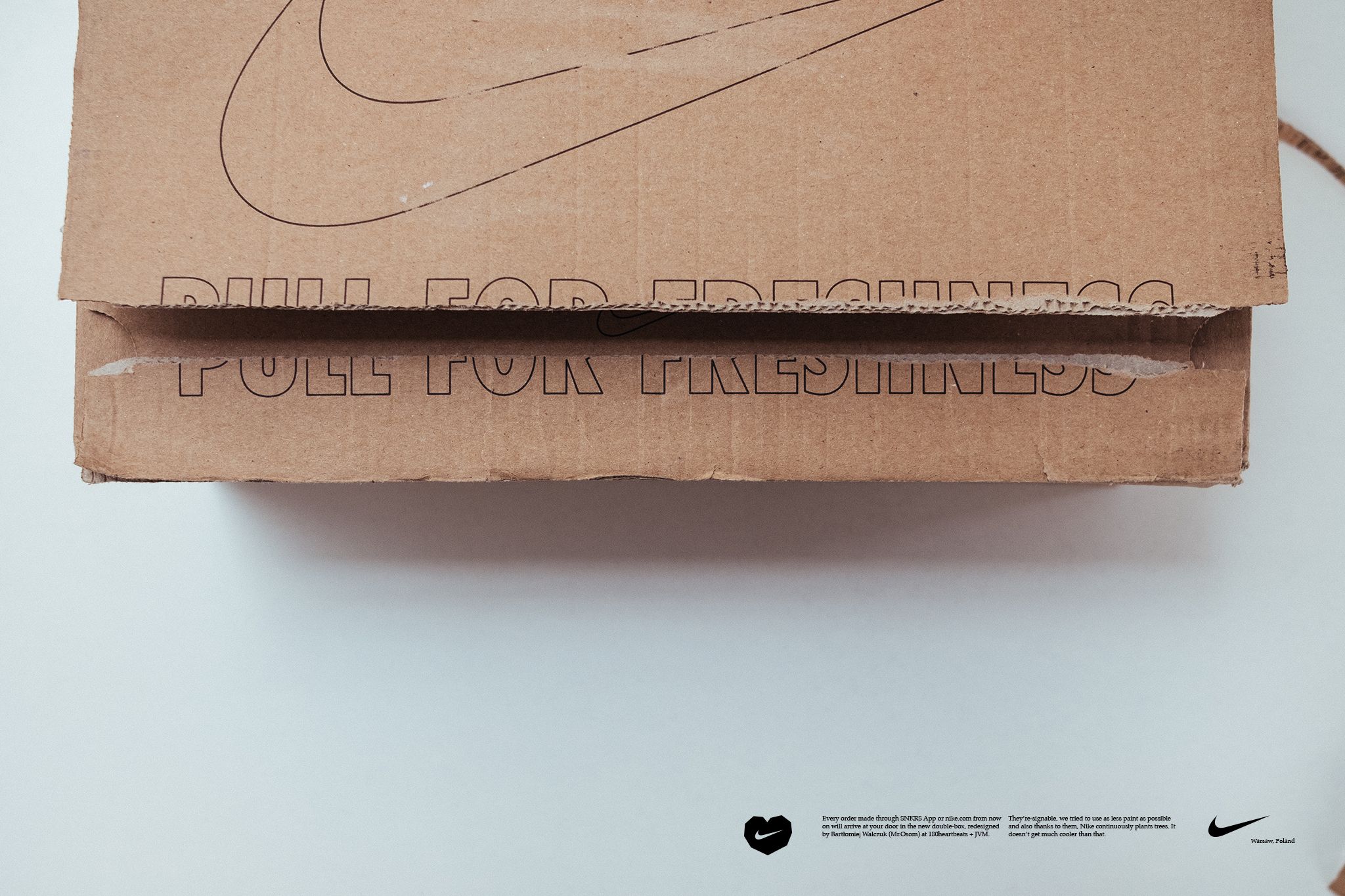 Polak zaprojektował pudełko, w który wysyłane są zamówienia z nike.com